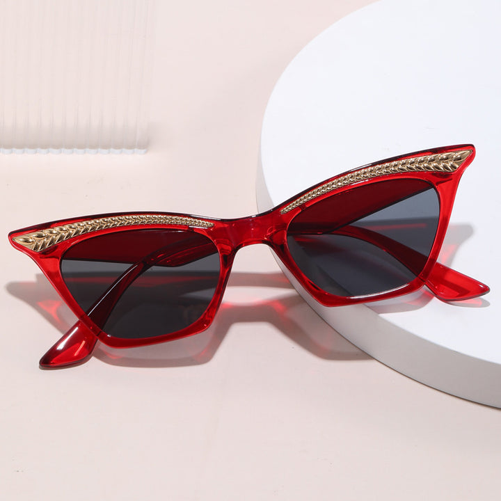 Ladies Cat-Eye Sunglasses with Luxurious Detail Kalsten