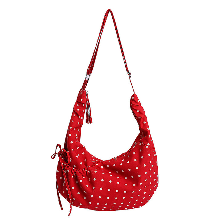 Polka Dot Sling Tote Bag