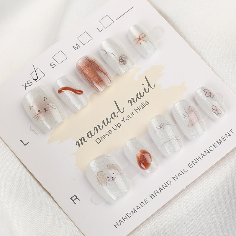 Artisanal Press-On Nail Set Kalsten