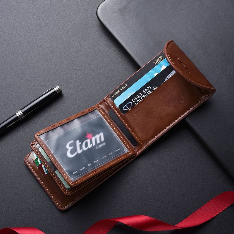 Vintage Leather Card Holder Kalsten