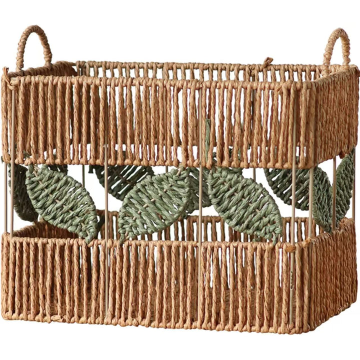 Decorative Storage Basket Made of Natural Material Kalsten