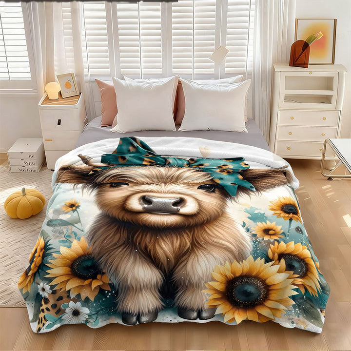 Monster Truck-Themed Fleece Blanket