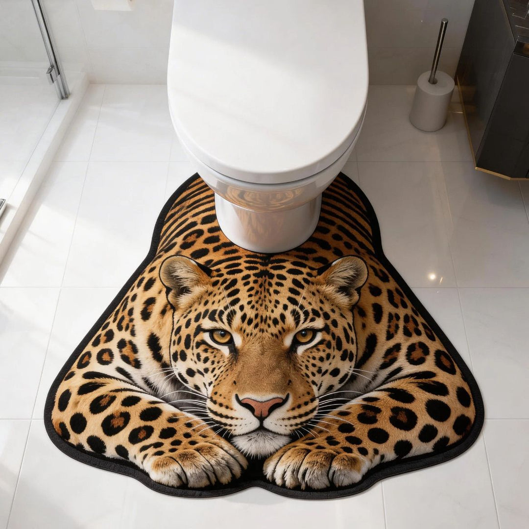Poolbear Theme Decorative Bath Mat
