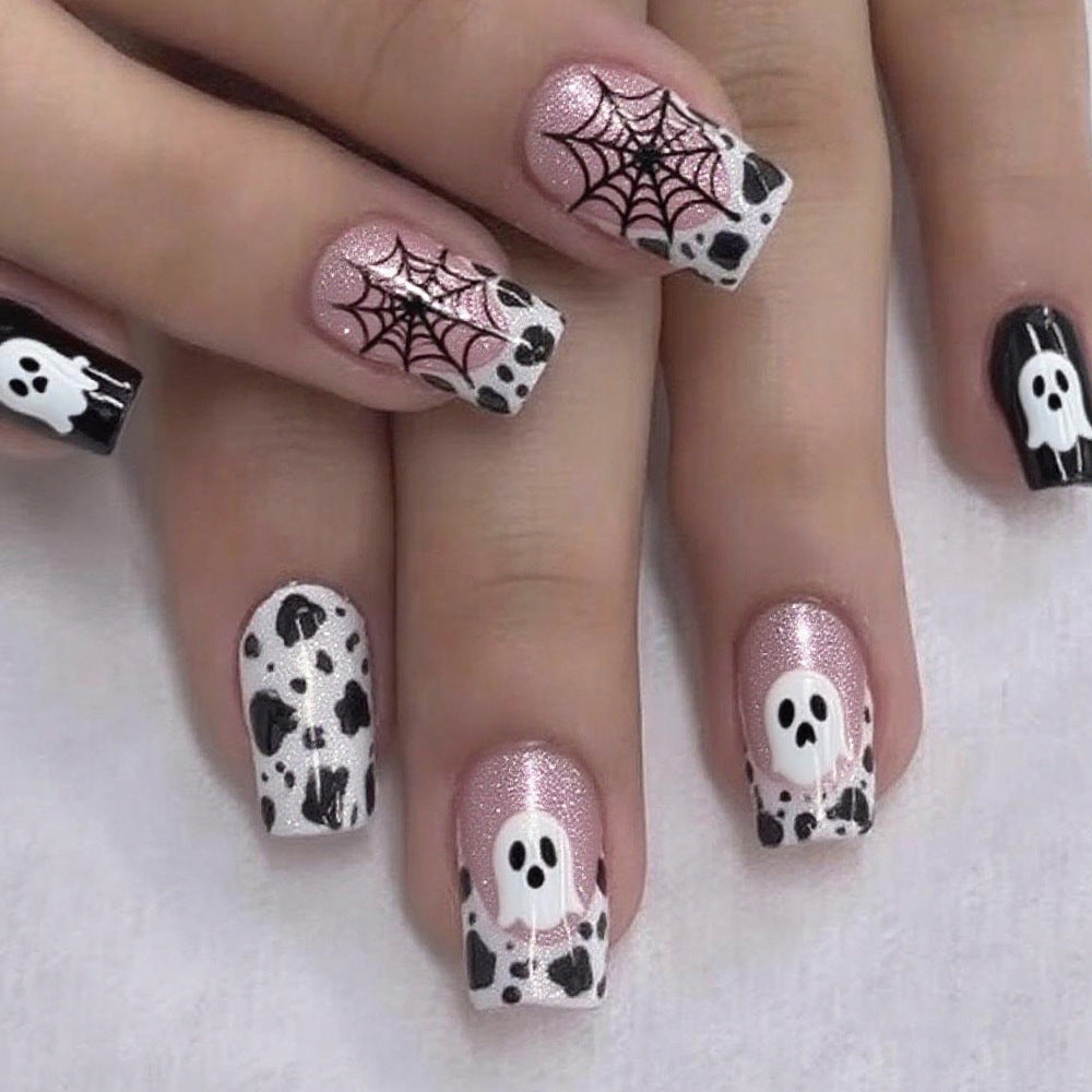 Halloween-Themed Press-On Nail Art Set Kalsten 1787542716
