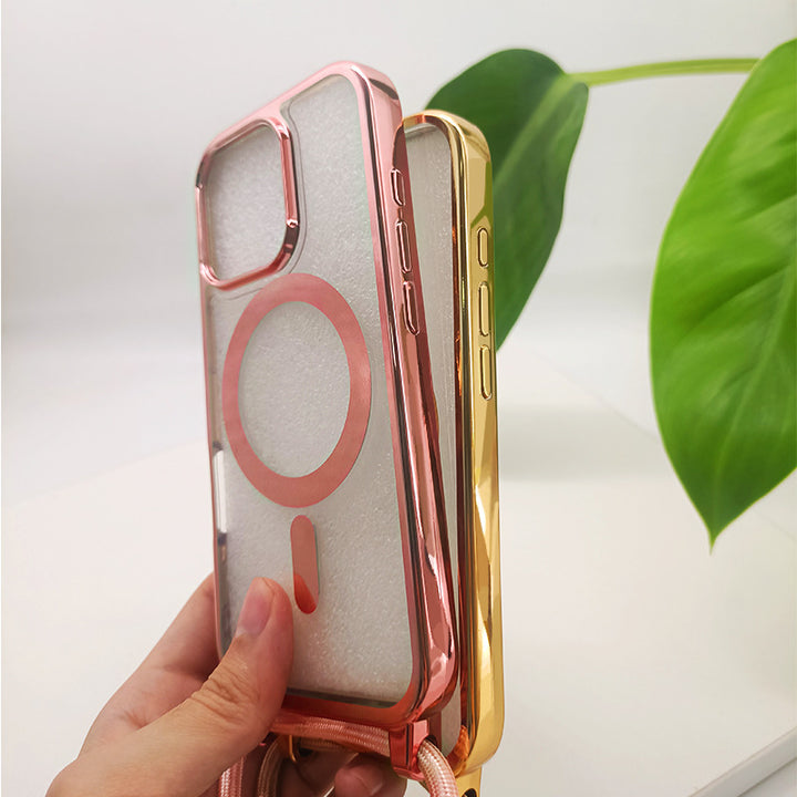 Magnetic Closure Smartphone Lanyard Case Kalsten