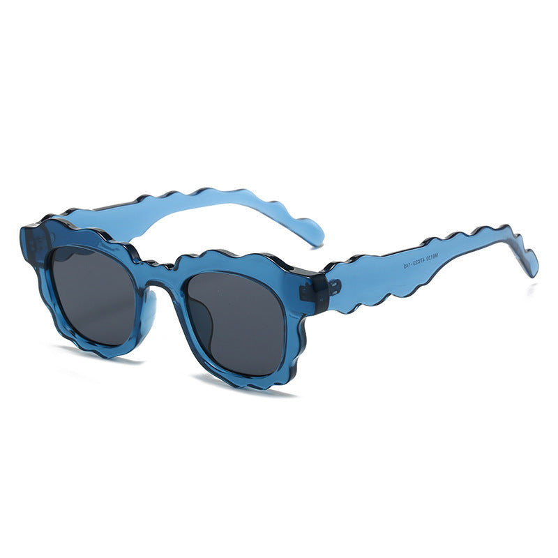 Unique Shaped Frame Sunglasses Kalsten