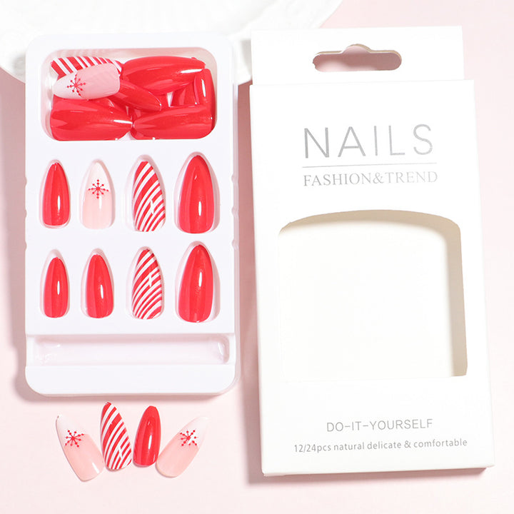 Decorative Press-On Nail Design Set Kalsten