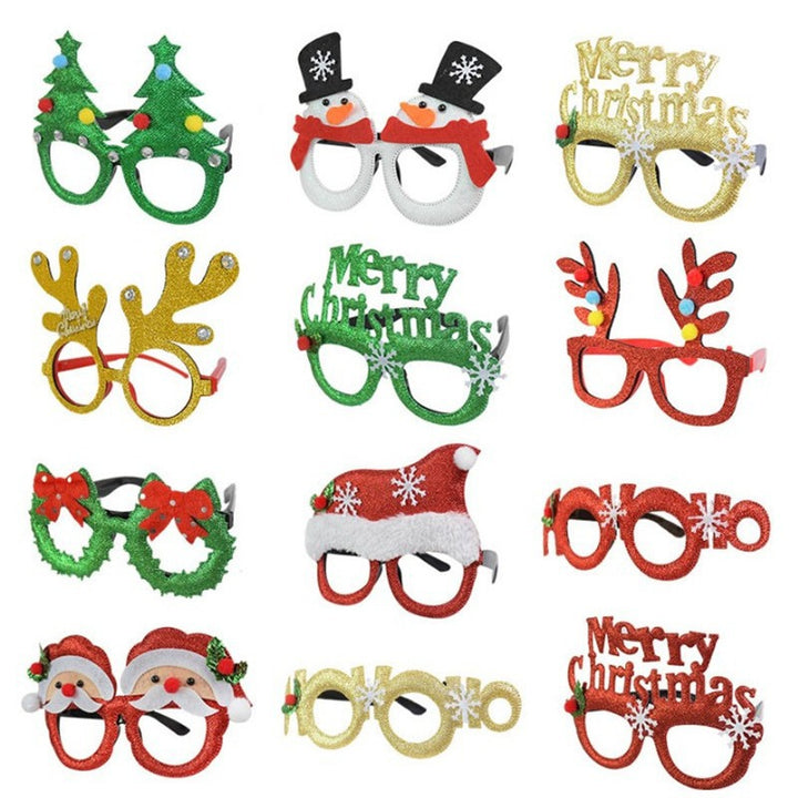 Holiday-Themed Christmas Tree Glasses Kalsten