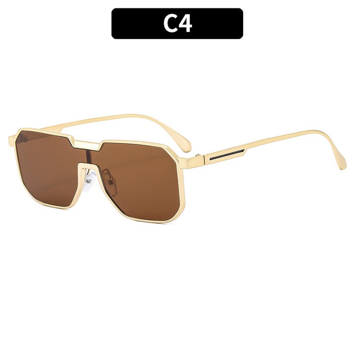 Modern Oversized Geometric Sunglasses