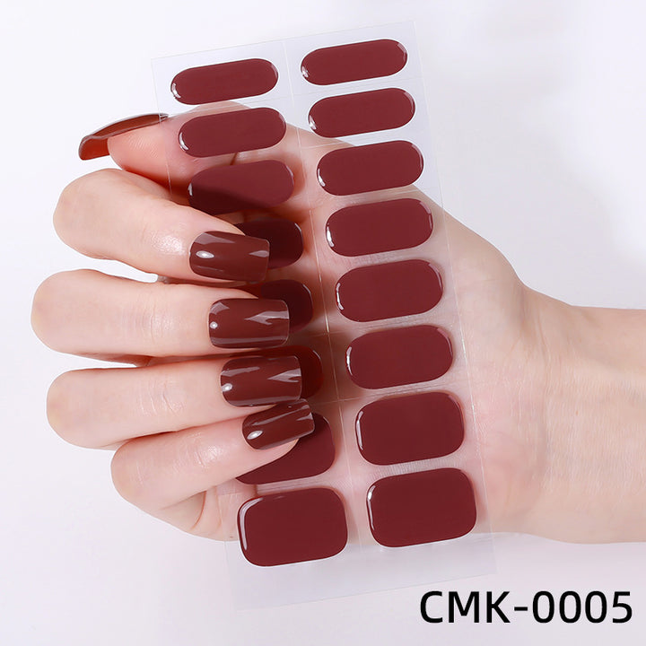 Glossy Gel Nail Wraps