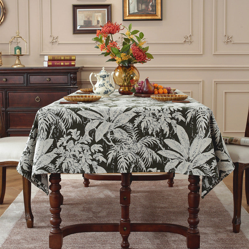 Ornate Floral Tablecloth