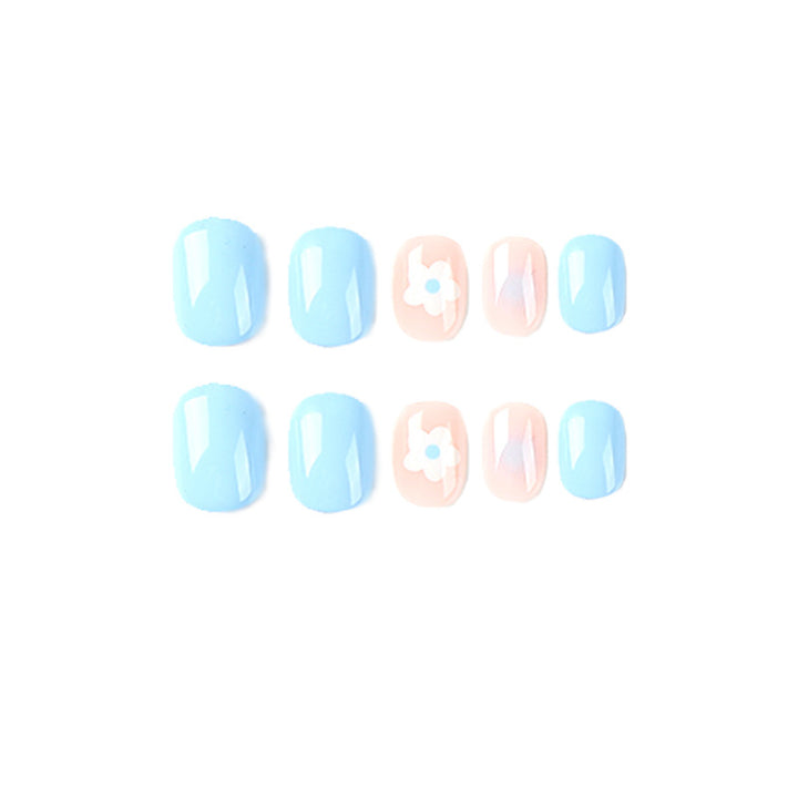 Noble Nail Art with Flower Decoration Kalsten