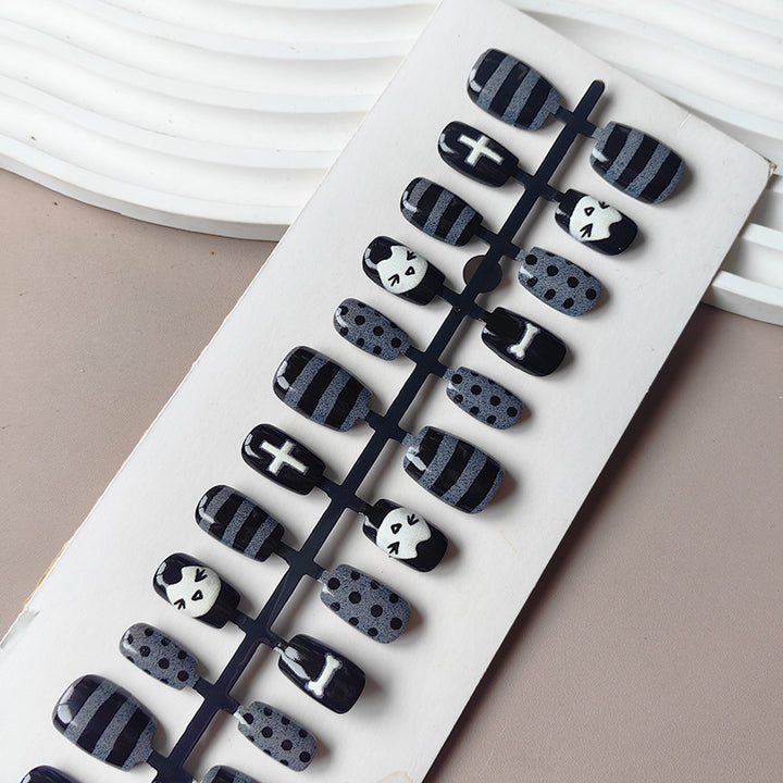 Artifical nails with Playful Animal Designs Kalsten