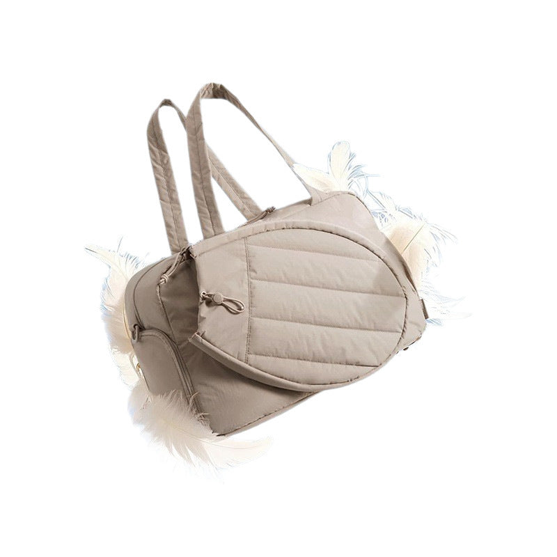 Sporty Tennis Bag with Multiple Compartments and Carrying Options Kalsten