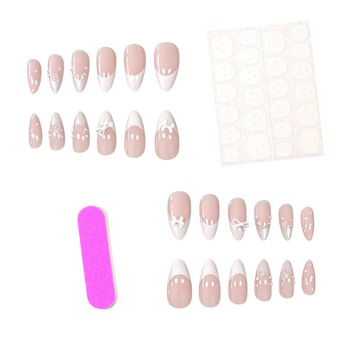 Elegant French Tip Nail Art Set Kalsten 1789915802