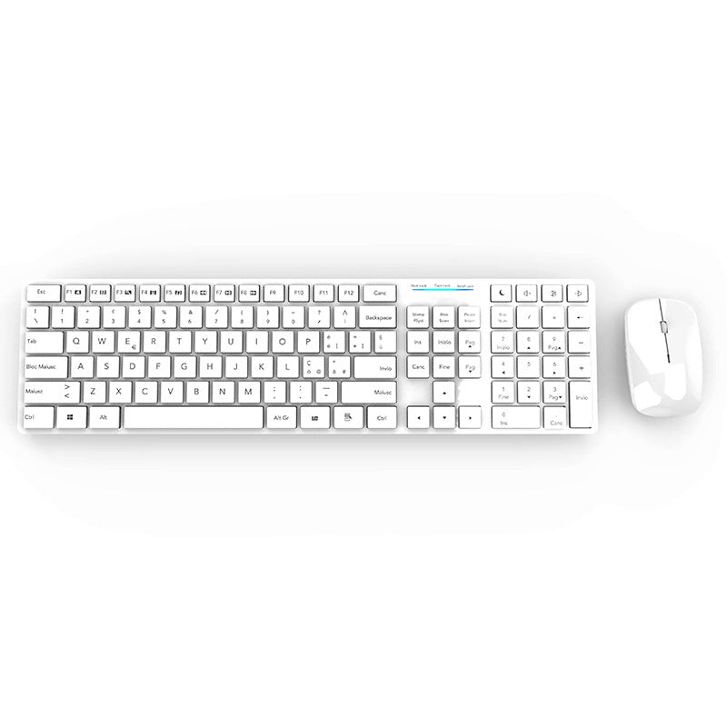 Elegant Wireless Keyboard and Mouse Set with Precision Control Kalsten