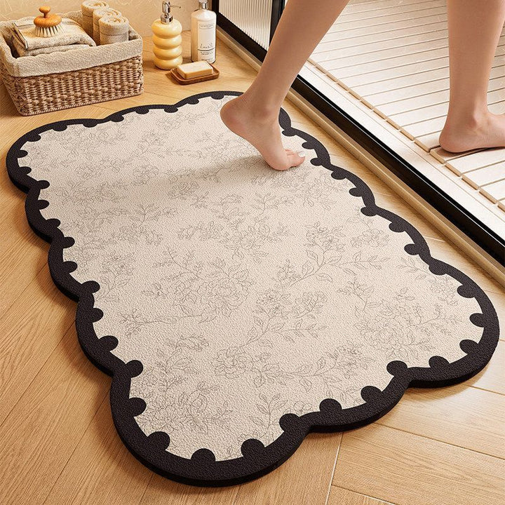 Soft Plush Animal-Themed Bath Mat