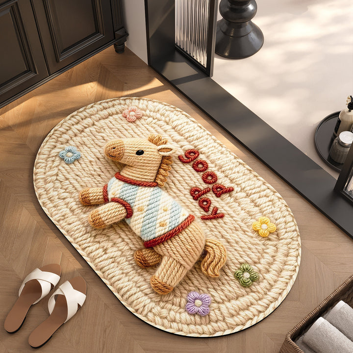 Playful Animal-Themed Area Rug