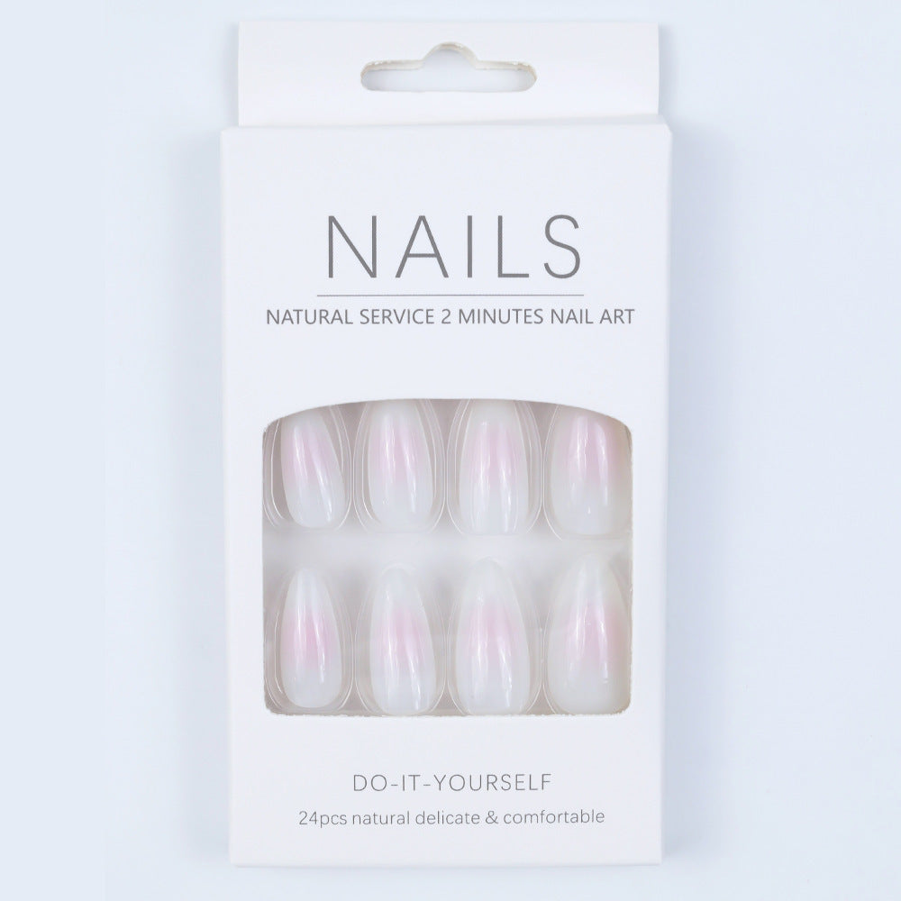 Artificial nails with elegant shine and soft gradient Kalsten