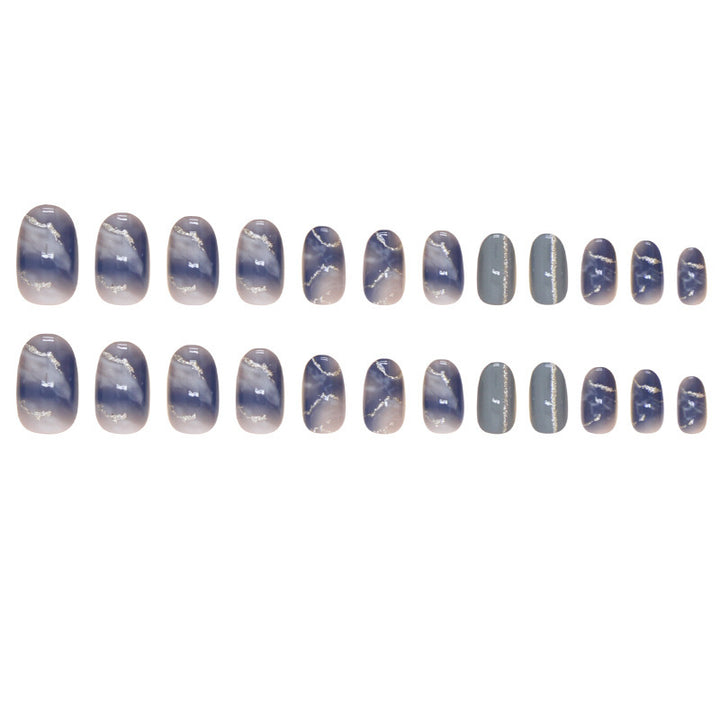 Premium Marble Design Press-On Nail Tips Kalsten