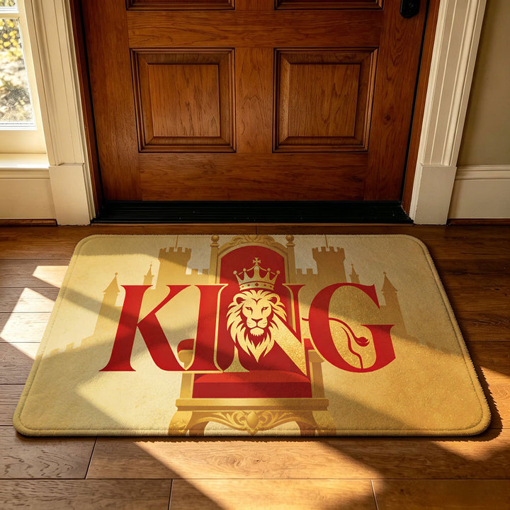 Tropical-Themed Decorative Doormat