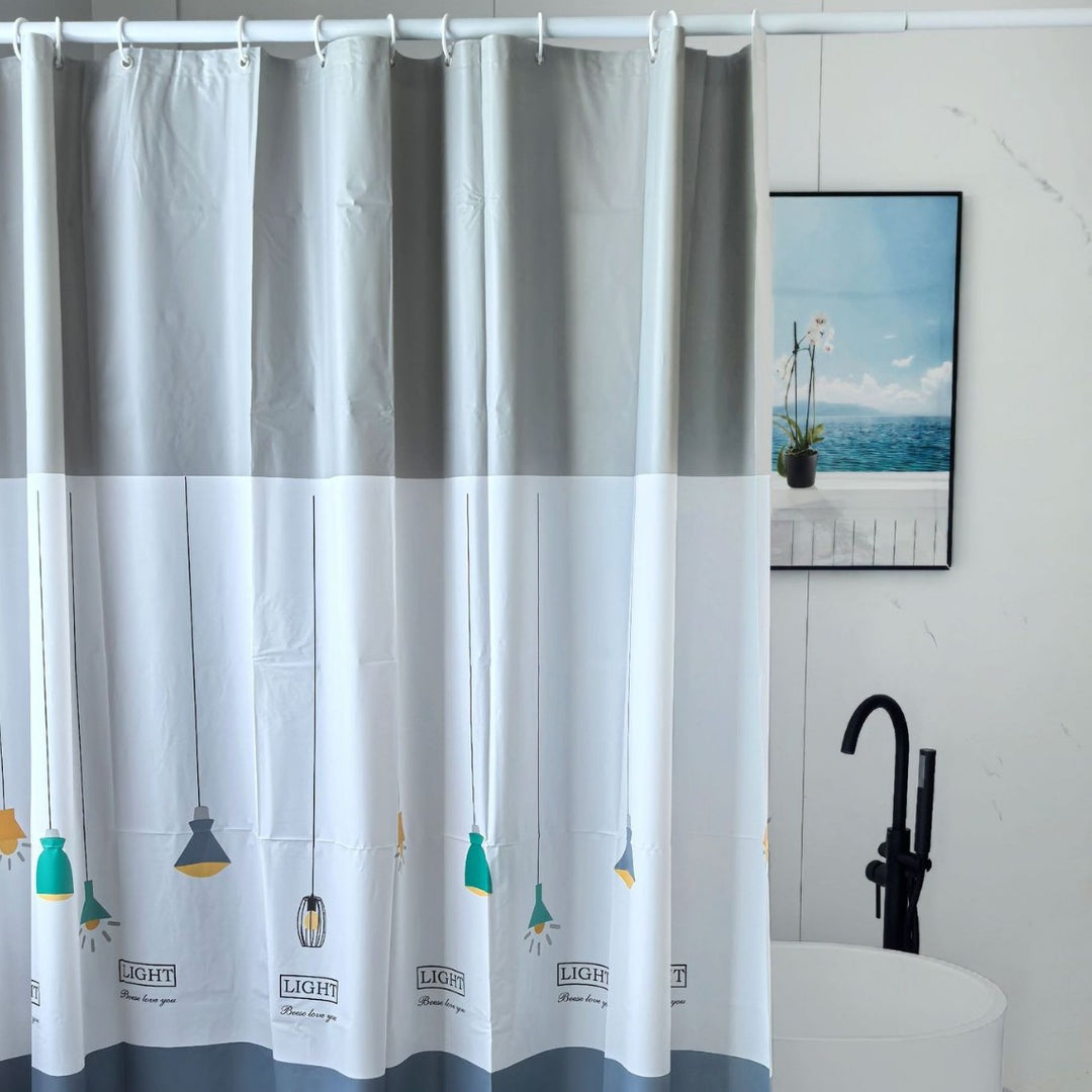 Light-Inspired Shower Curtain Kalsten