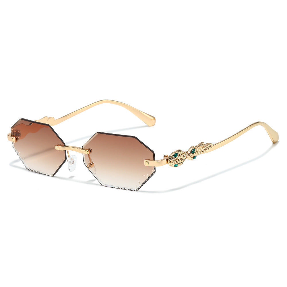 Fashion-Forward Statement Hexagonal Sunglasses Kalsten