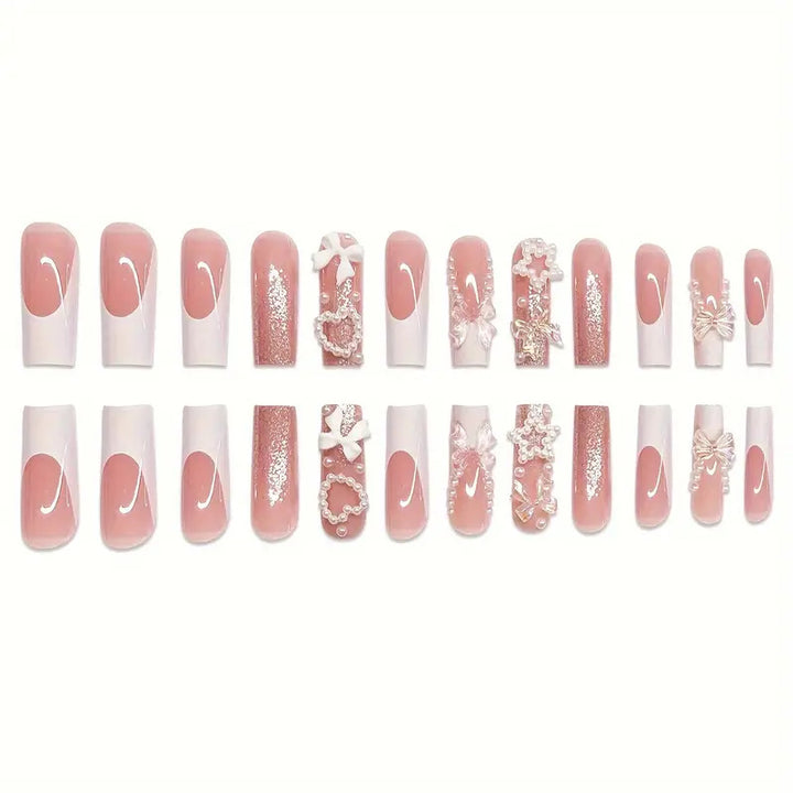 Decorative Press-On Nail Art Set Kalsten 1787368911