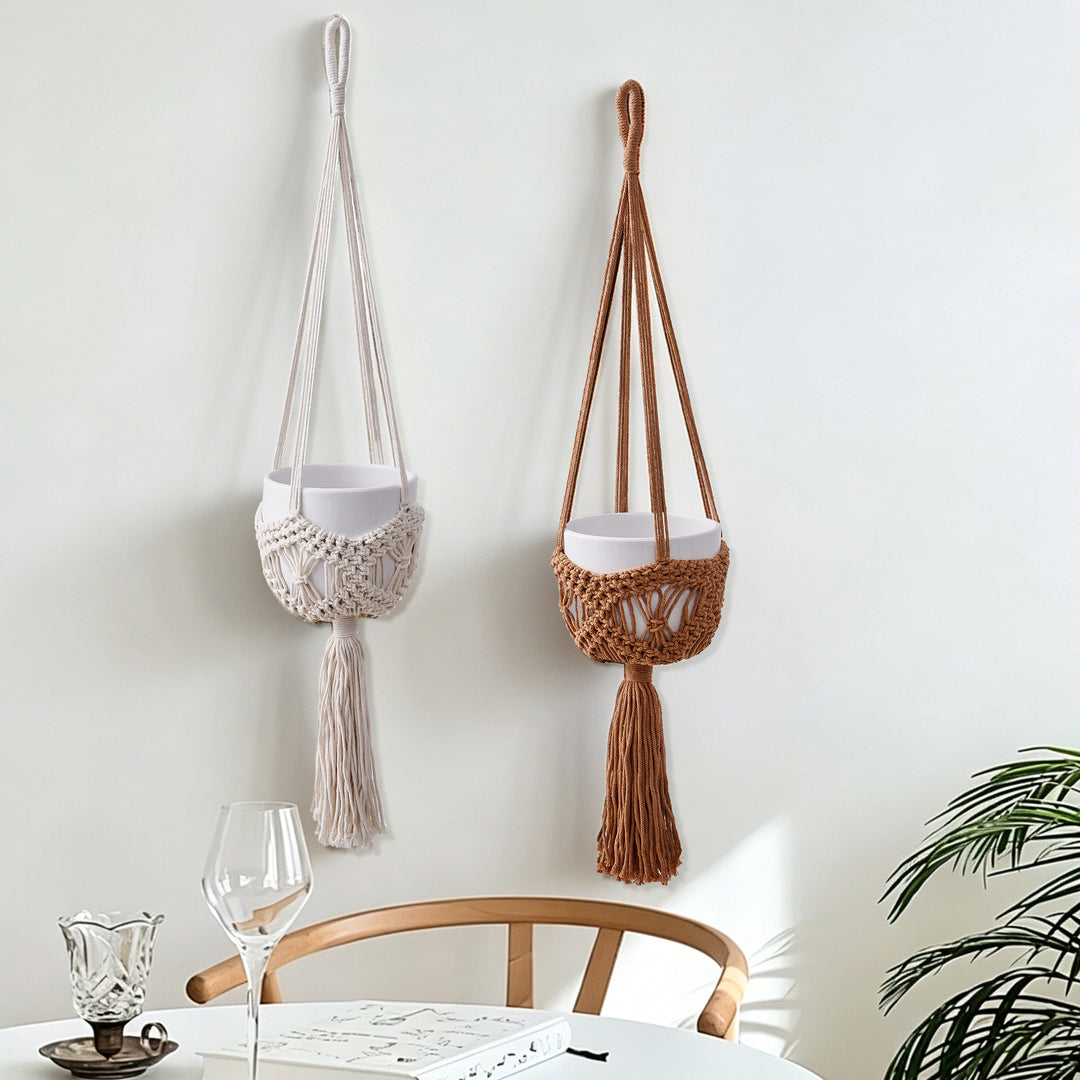 Stylish Macramé Hanging Planter