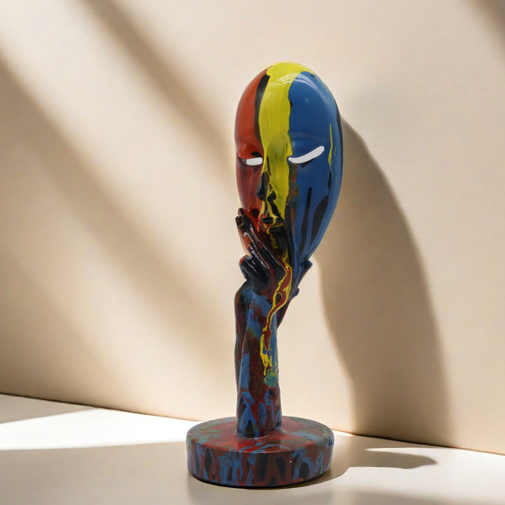 Artful decoration in the form of a thoughtful figure Kalsten