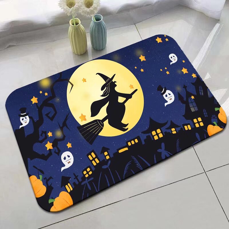 Halloween-Themed Decorative Welcome Mat Kalsten 1790150936