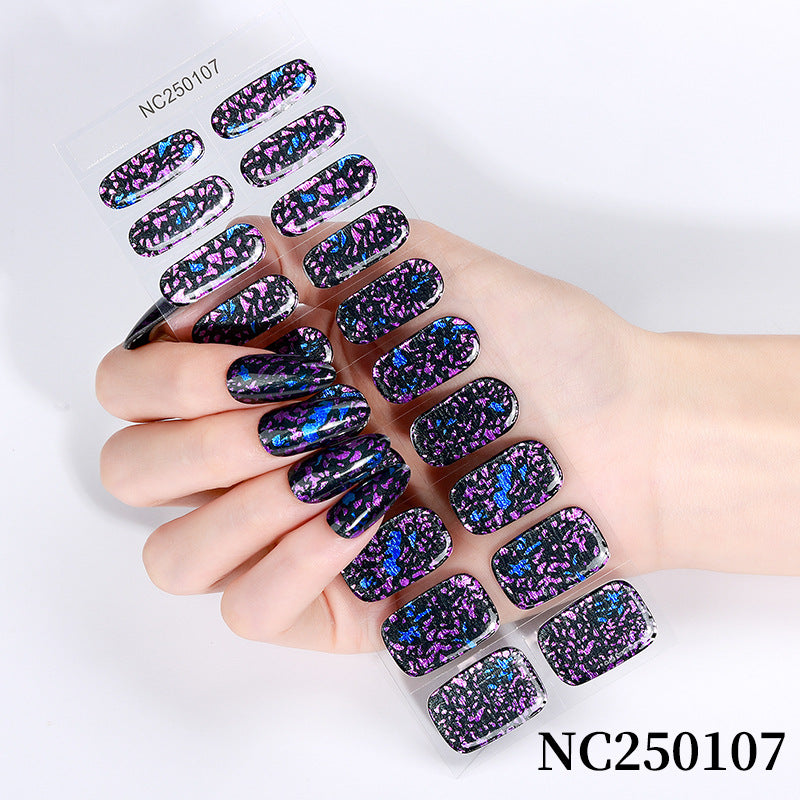 Glitter Gel Nail Wraps