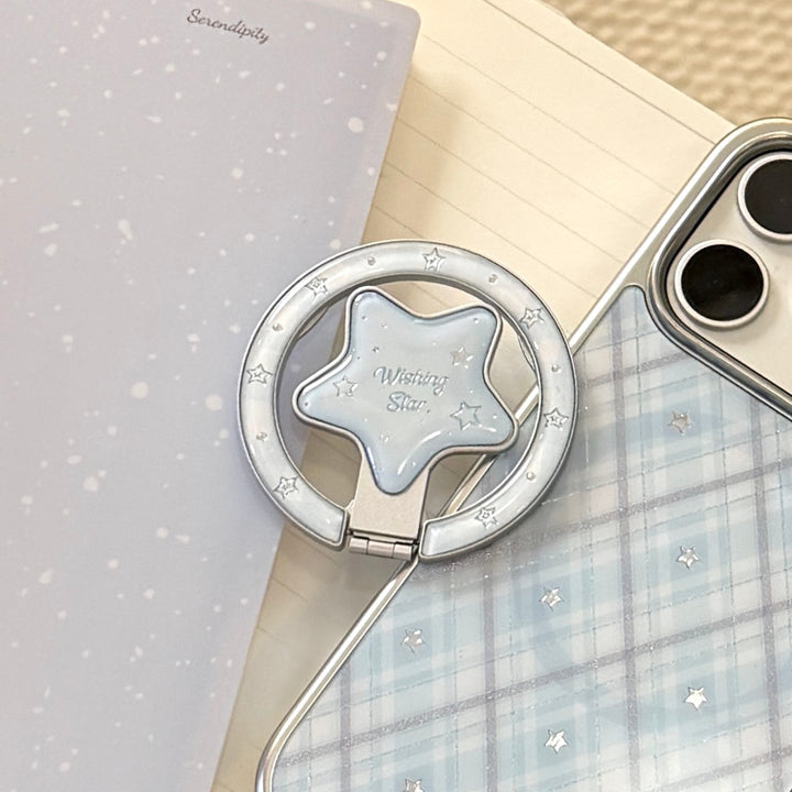 Playful smartphone finger holder in star design Kalsten