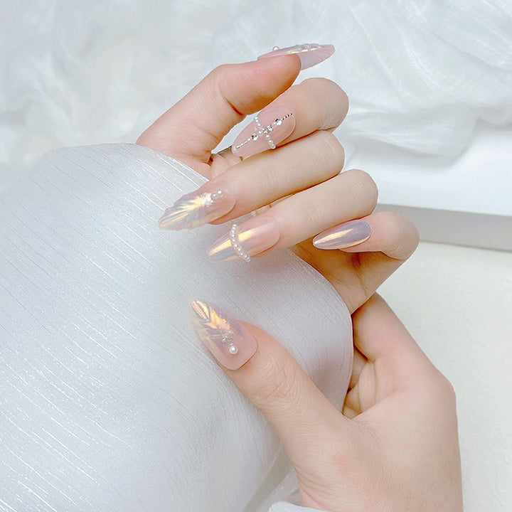 Premium French Tip Press-On Nails Kalsten