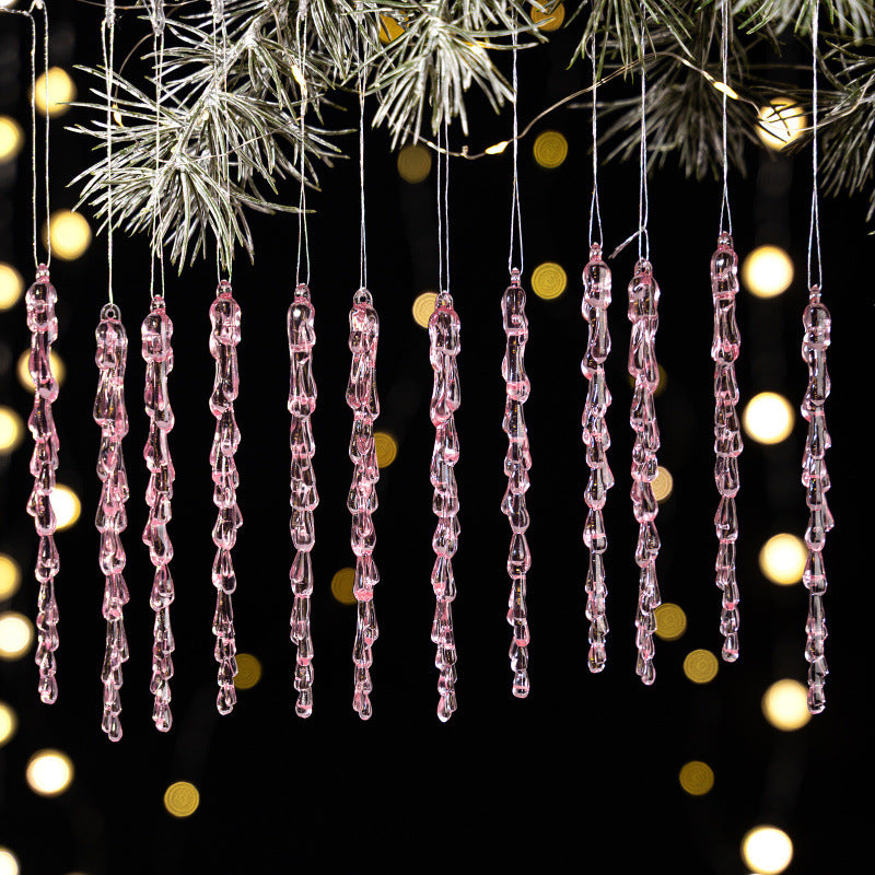 Decorative Christmas lights string with icicle design Kalsten