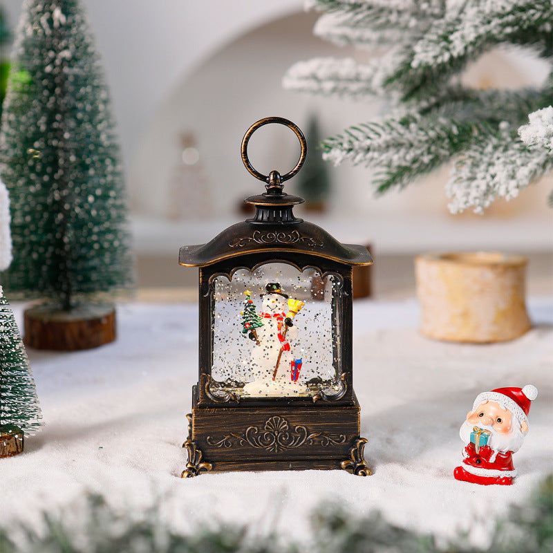 Lighter lantern with snow scenes Kalsten