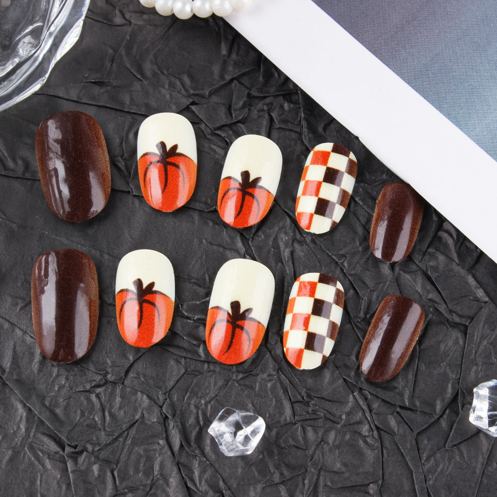 Autumn-Themed Nail Art Set Kalsten