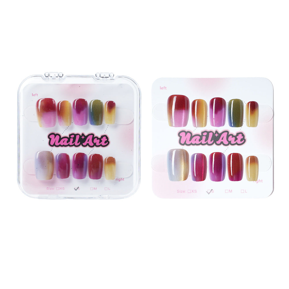 Ombre Gradient Press-On Nail Set Kalsten