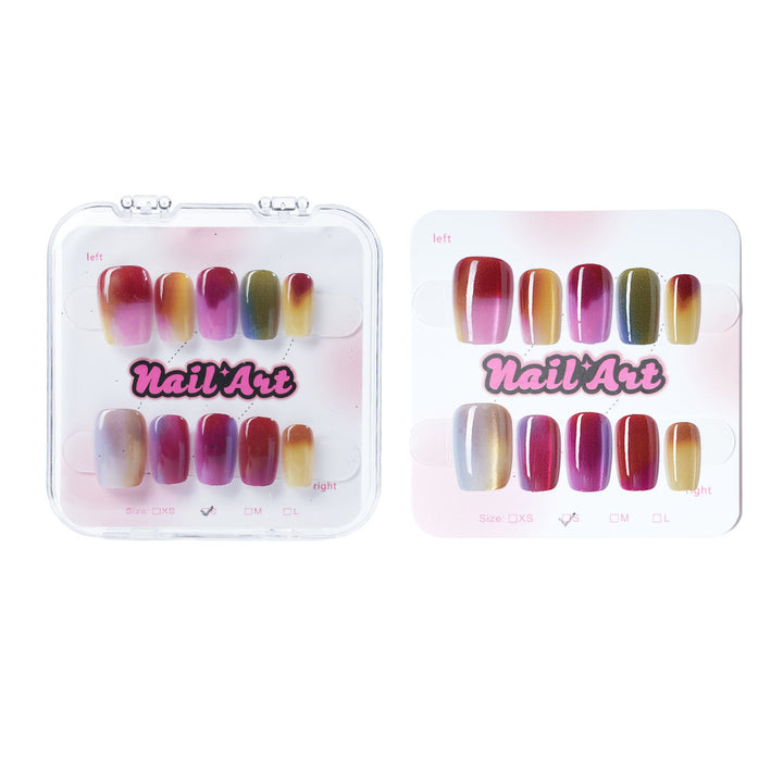 Ombre Gradient Press-On Nail Set Kalsten