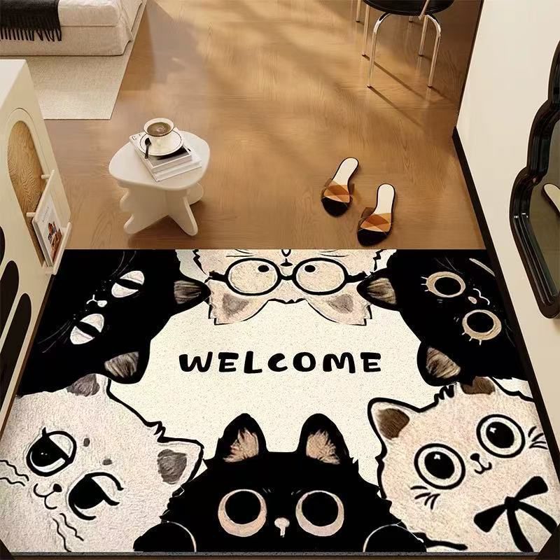 Playful Cartoon Doormat