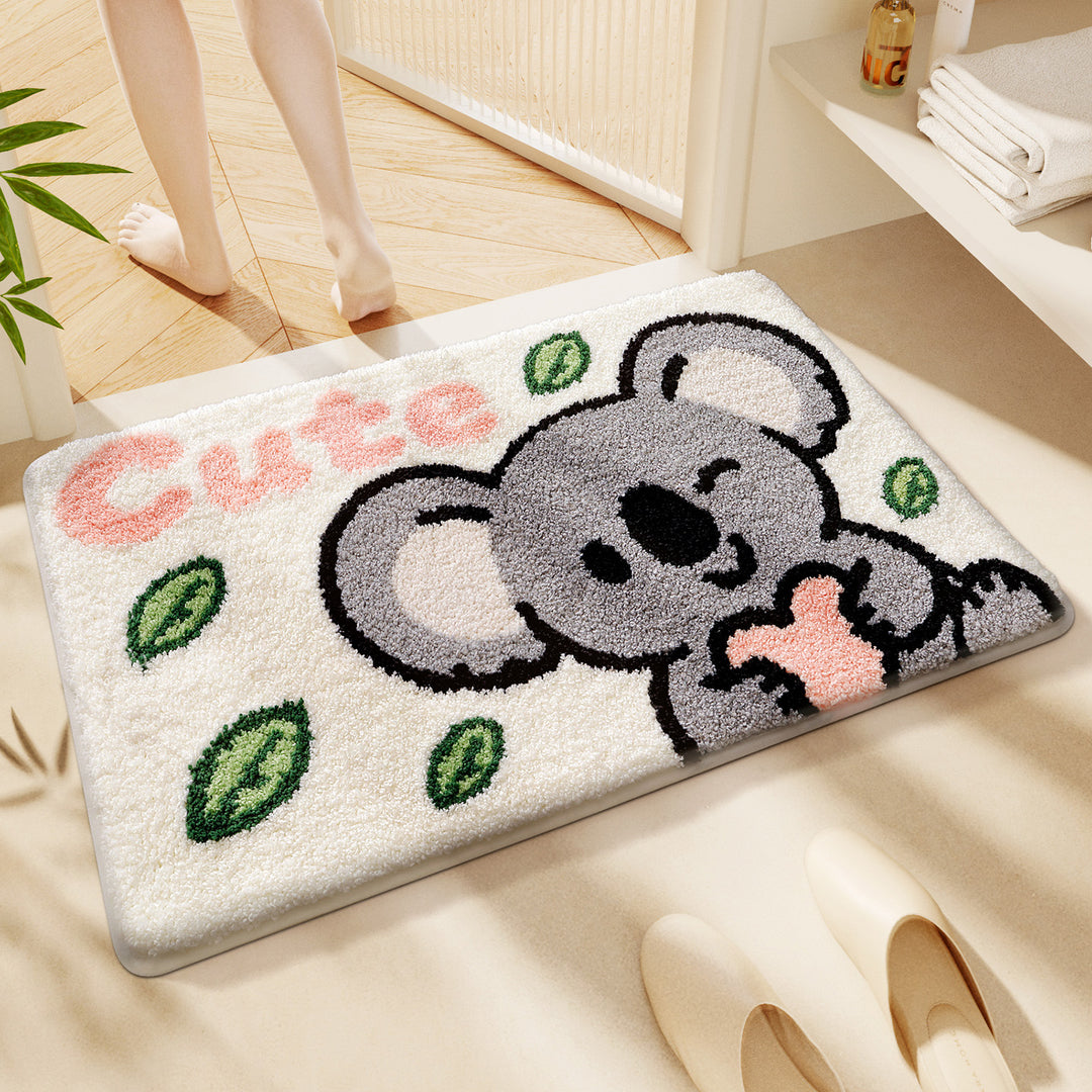 Cute Cartoon Cat Bath Rug Kalsten
