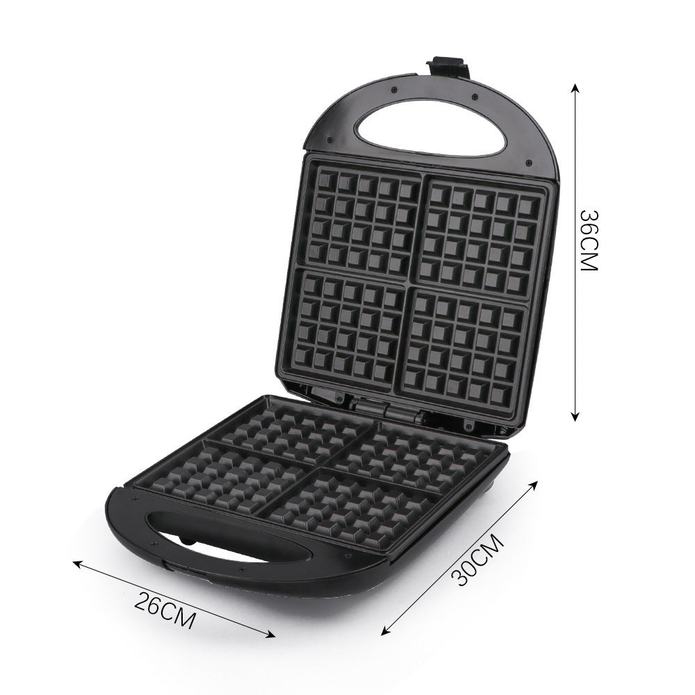 Advanced Waffle Maker with Non-Stick Plates Kalsten