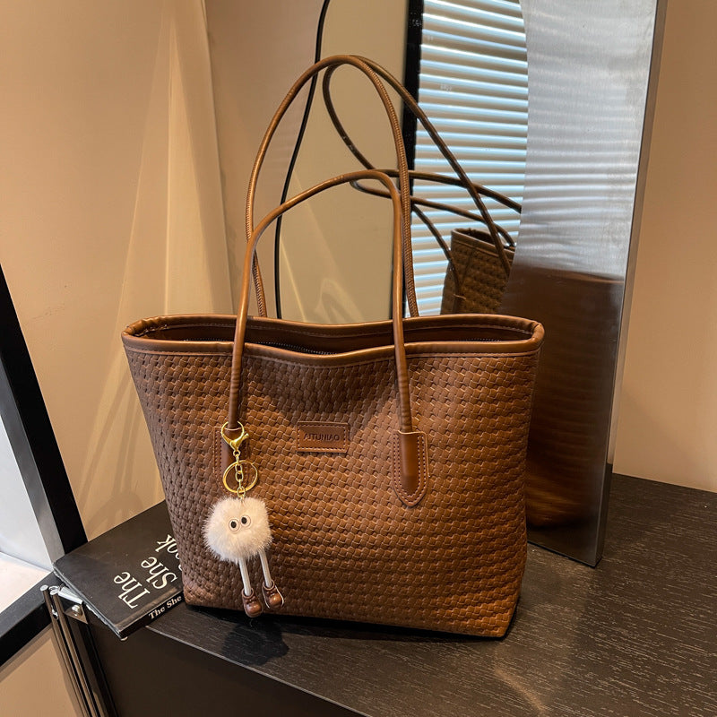 Woven Patterned Shoulder Bag Kalsten