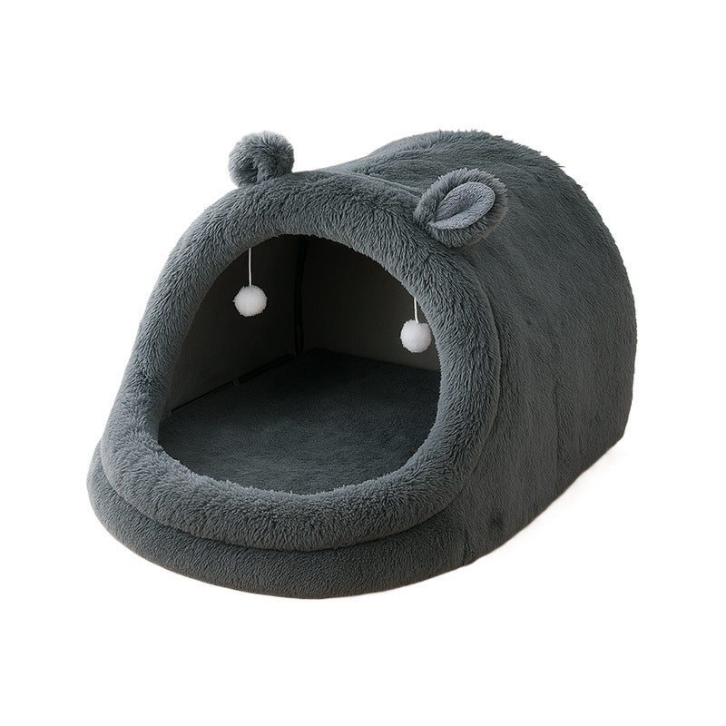 Cozy Cat Cave   Dog Bed
