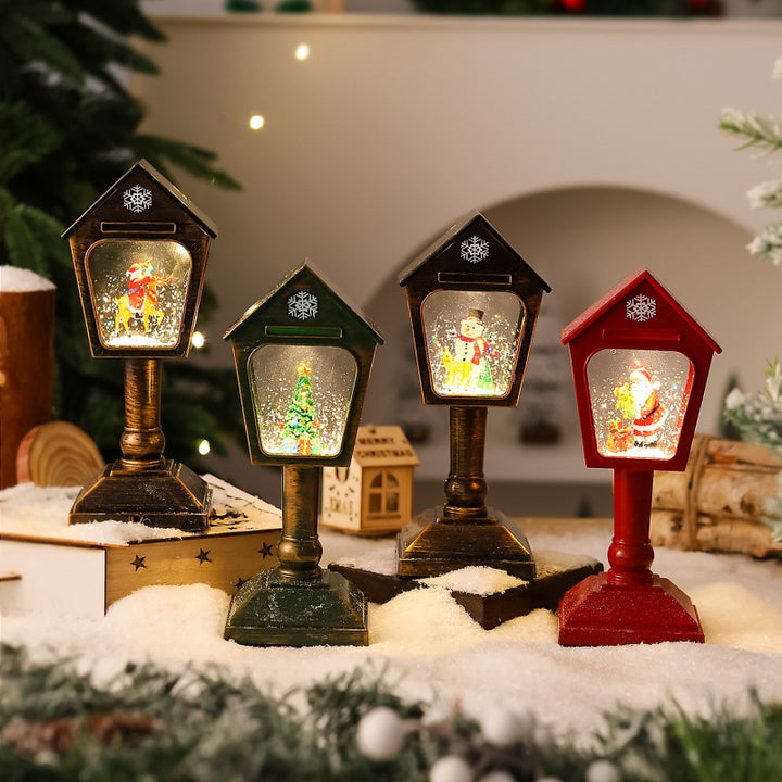 Illuminated Christmas lantern Kalsten