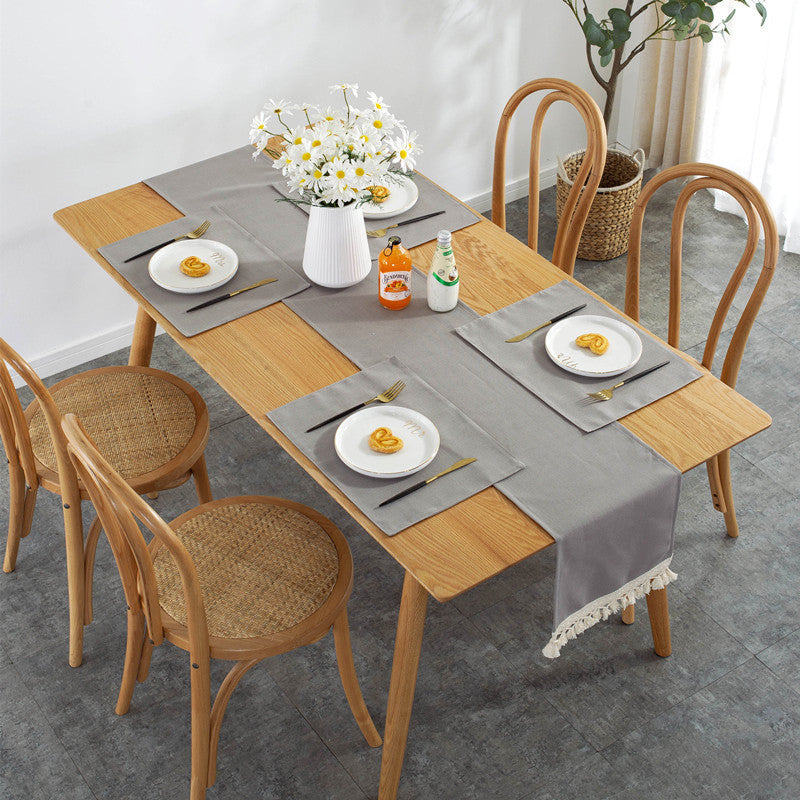 Elegant Cotton Table Runner