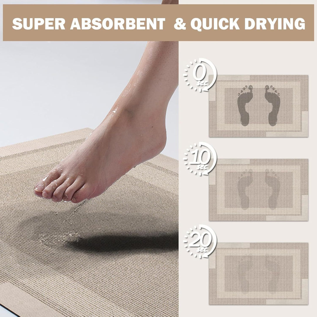 Luxurious Quick-Drying Bath Mat