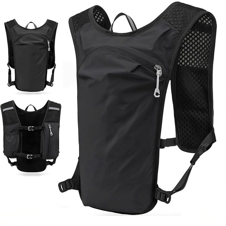 Sporty Hydration Backpack with Breathable Mesh Inserts Kalsten