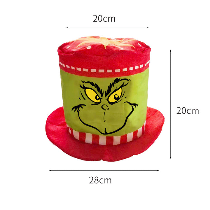 Whimsical Plush Grinch Hat