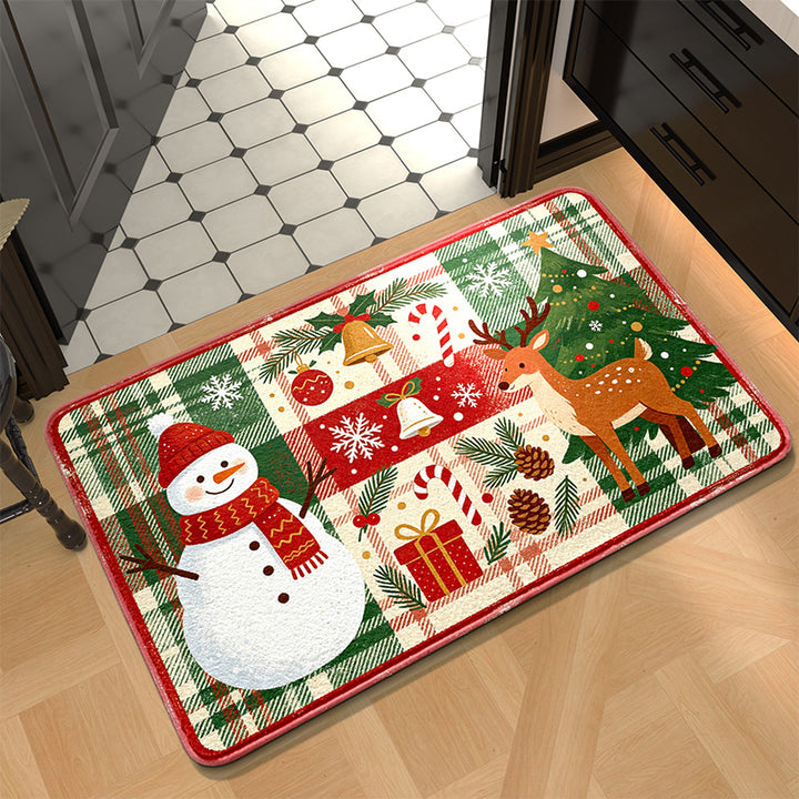 Festive Holiday Kitchen Mat Kalsten